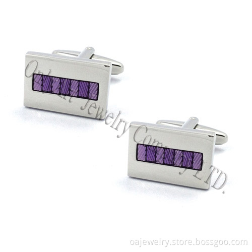 Popular New Exposy Color Changeable Cufflinks (OACL0652)